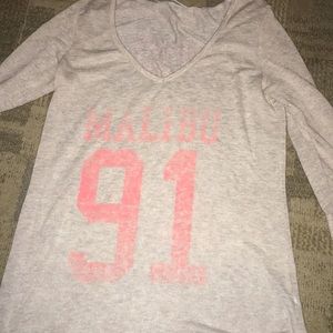 Malibu 91 half sleeve tan shirt